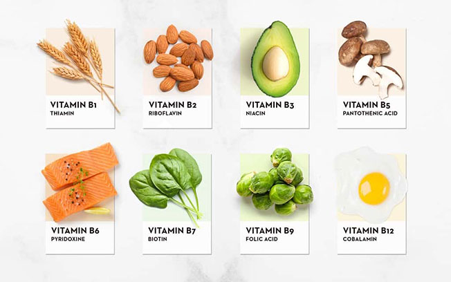 содержание витамина b7 в продуктах