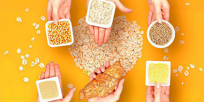 Цельное зерно содержит витамины группы B